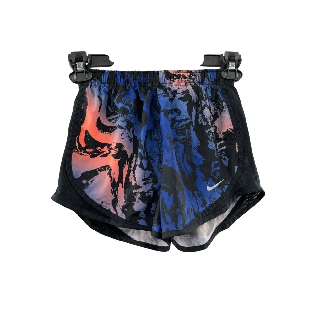 Nike Womens Printed Athletic Running Shorts XS Multicolor With Drawstring - Picture 14 of 14